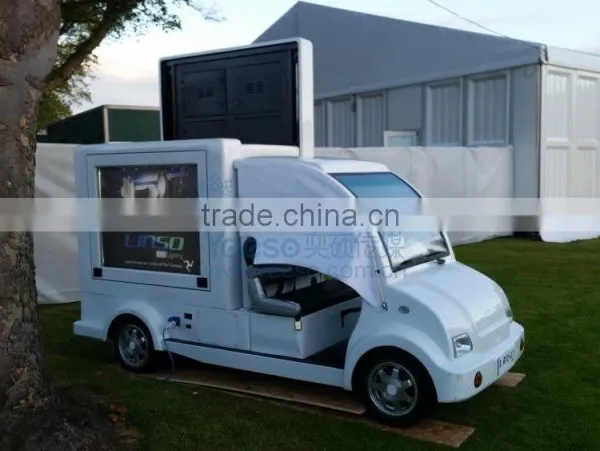 Cool Looking Electric Car With LED Screen for Advertising Use, Get One Now photo-3