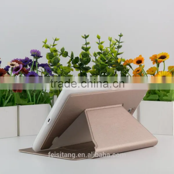 Flip Stents pu Leather Holster Tpu Transparent Soft Shell 8.0 Inch Case For Galaxy Tab4 Tablet T330 T331 photo-5