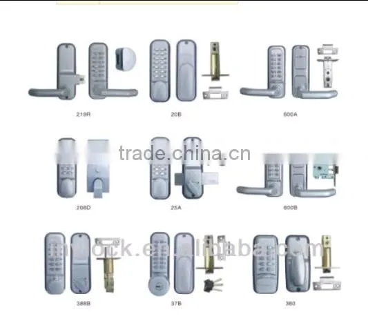 Mechanical Code Door Lock,password Code Lock ,no Battery Password Lock,shaoguan INV Company no System Door Lock , photo-2