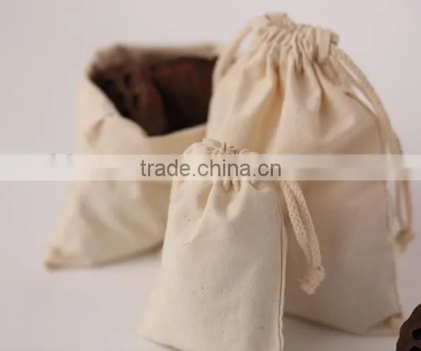 Standard Size Wholesale Extra Large Cotton Drawstring Bag photo-3