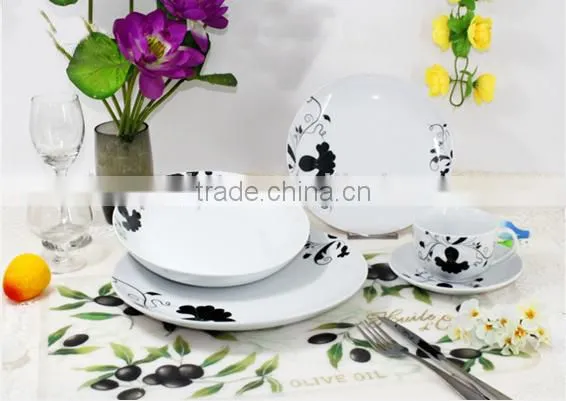 Coupe Shape 20pcs/30pcs China Dinner Sets,porcelain Tableware,ceramic Dinner Sets photo-2