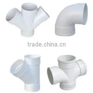 China Besting Sale PVC 90 Degree Elbow Plastic Pipe Fitting photo-3