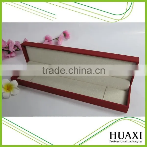 Luxury Set Red Leather Custom Logo Printed Jewelry Boxes Gift Boxes photo-4