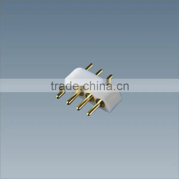 Led Female Header Pcb Socket ,4 Pin Single Color Pcb Led Connector photo-2