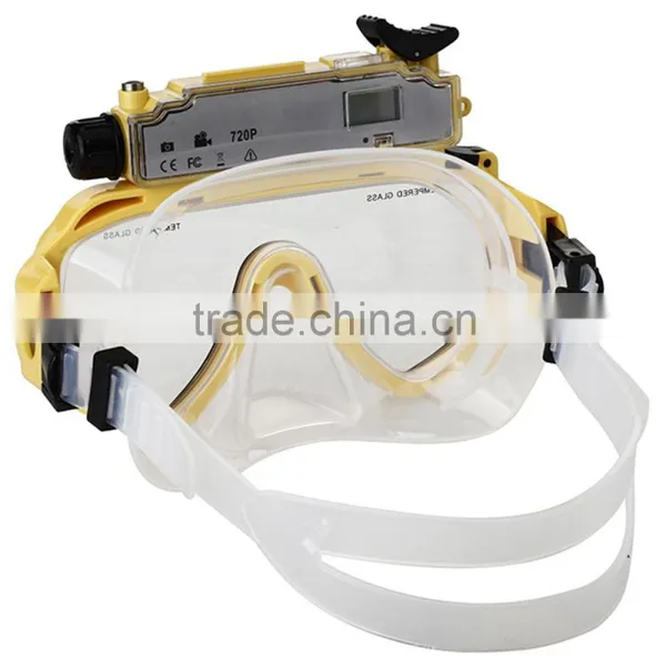 HD 720P Underwater 30M Digital Camera Diving Glasses Mask Mini DV Video Recorder Diving Glasses photo-6