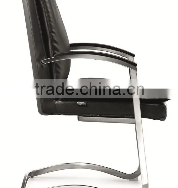 Luxury Leather Office Visitor Chair For Meeting Room photo-2