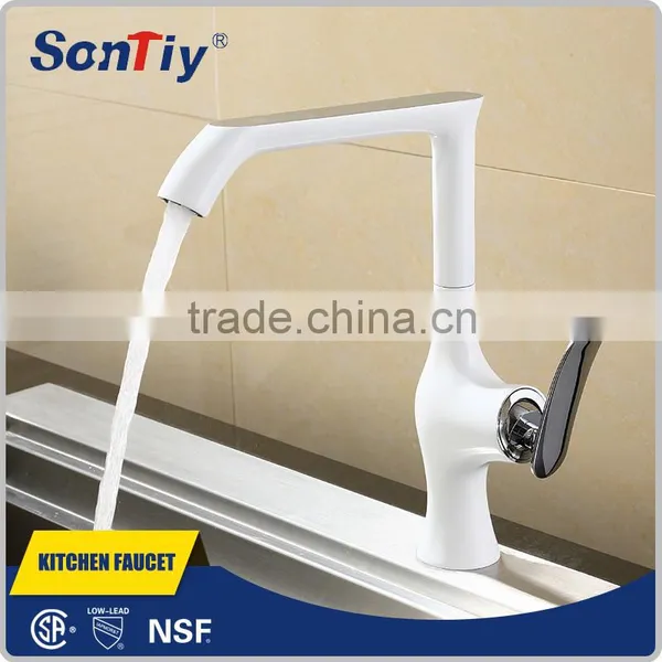 304 Stainless Steel Lead-free Kitchen Faucet 84805B photo-3