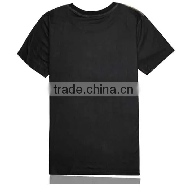 100%cotton 3D t Shirt Printing Short Sleeves Wholesale photo-5