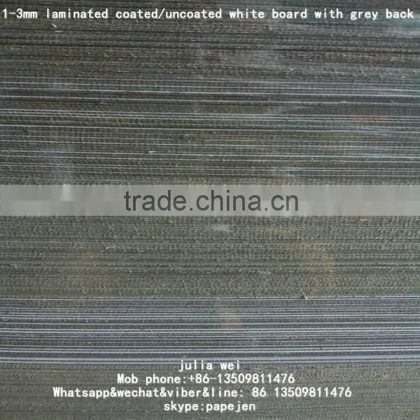 High Quality One Side White Grey Chipboard photo-6