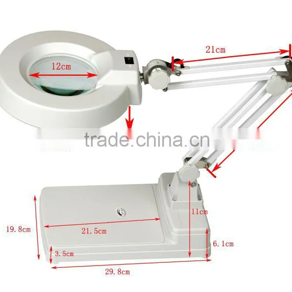 Table-clamping/folding Arm Good ESD Function Magnifier photo-3