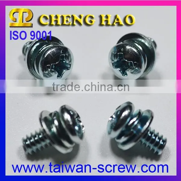 Wholesale SEMS 304 Phillips Pan Washer Head Machine Screws photo-3