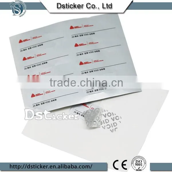 Security Customized Warranty VOID Sticker photo-5