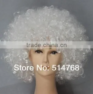 Fashion Wig Hair Wigs For Men Party Wig White Hair Wig Short Wigs Factory Price High Quality Accept Sample Order photo-3