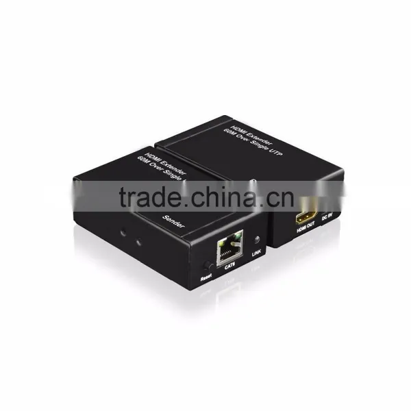 HDMI Network Extender 60m/190ft 1080P HD HDMI Network Extender Over Single Cat6/5e Ethernet Cable Chromecast photo-2