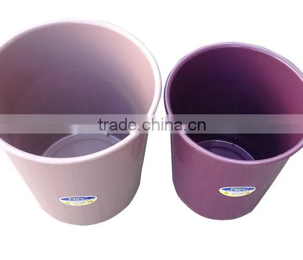 Plastic Wastebasket Paper Basket/sundries Barrel photo-3