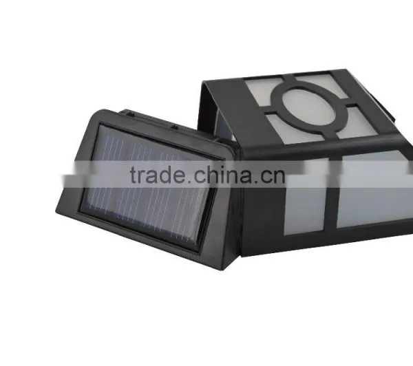 18LM 2V 120MA Waterproof Solar Wall Lamp for Hotel Garden photo-2