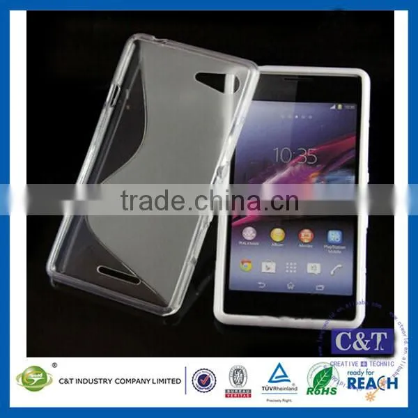 C&T Factory Supply High Quality Fancy TPU Back Cover for Sony E3 photo-3