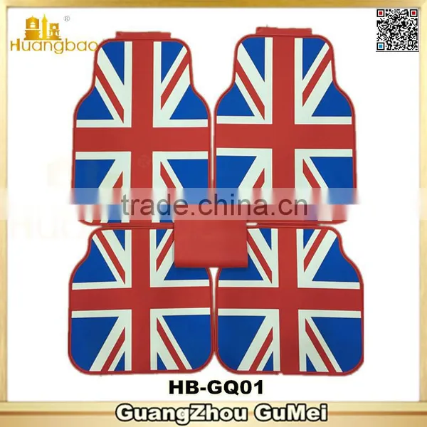 Hottest England Flag Rubber Car Mats PVC New Car Mats photo-2
