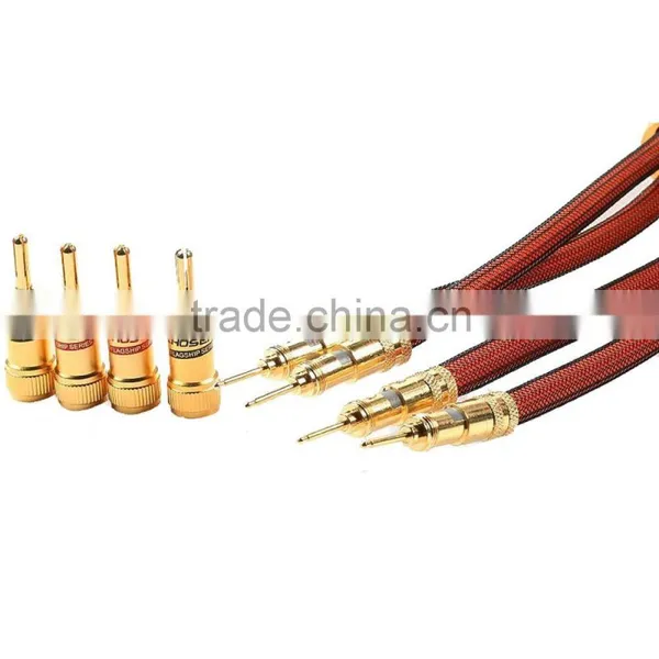 Choseal LB5109 8.2FT OCC Banana Plug HiFi Speaker Cable 2.5M photo-3
