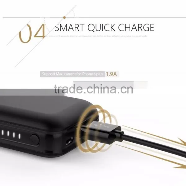 New Fashion 5200mAh Portable Power Bank With MFI Cable Built-in for I7 photo-4