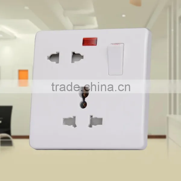 New Design 5 Pin MF Wall Socket and Switch photo-3
