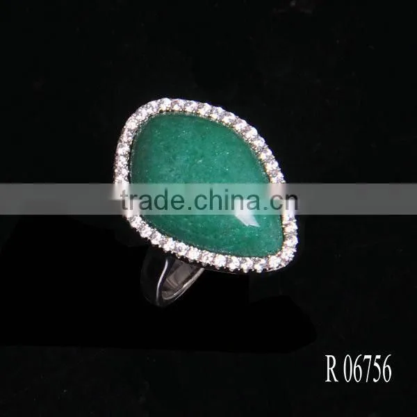 New Design Ladies Finger Ring/semi-precious Stone Ring Designs Jewelry for Men photo-6