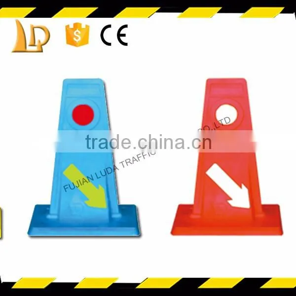 Colorful Flexible Traffic EVA Road Divider Lane Separator photo-2