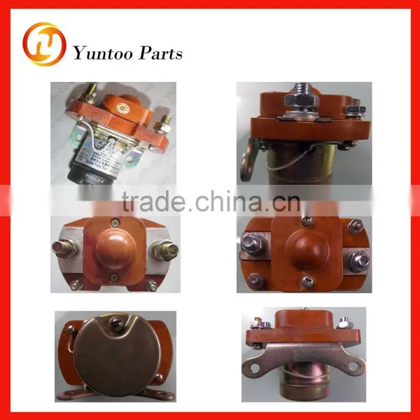 Yutong Bus Spare Parts Electriccal System Relay MZJ-200A006 24V 200A photo-2