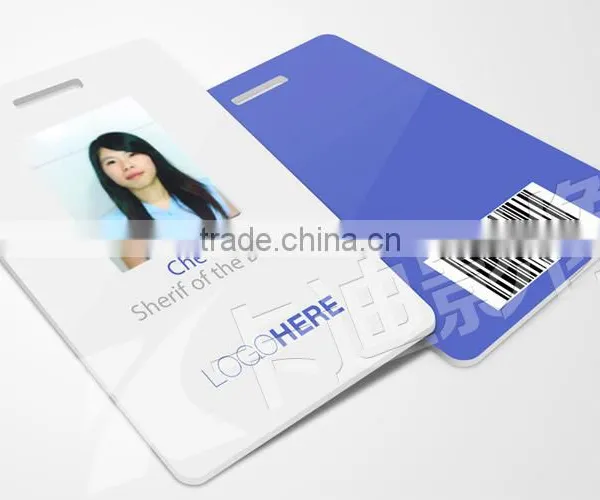 Pvc Portrait Smart Card Material
