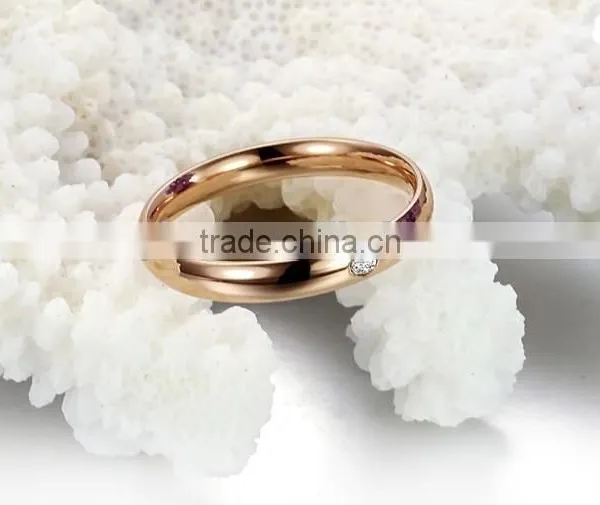 High Quality 2015 Website New Model Rings , Rose Gold Ring Wedding Ring photo-3