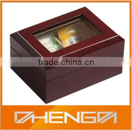 High Quality Factory Customized Wooden Tea Bags Gift Packaging Box photo-3