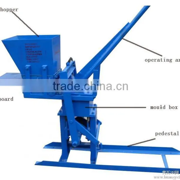 2-40 Manual Brick Making Machine Machine photo-3