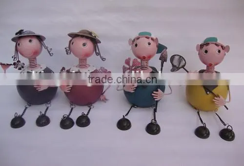High Quality Metal People Home Decoration