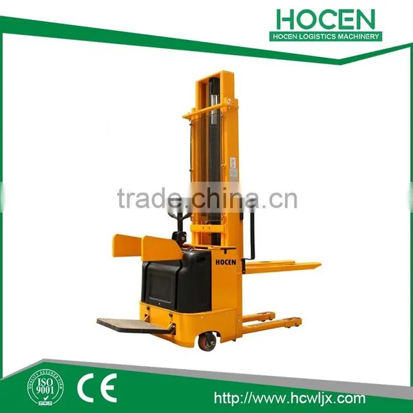 Manual Hand Stacker Electric Forklift, Semi Electric Stacker photo-2