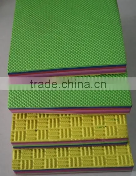 Natural Crepe Rainbow Color Rubber Sheets With Pattern photo-3