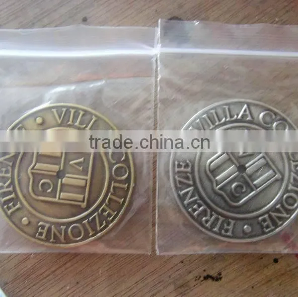 Custom Antique Zinc Alloy Metal Coin Token photo-2