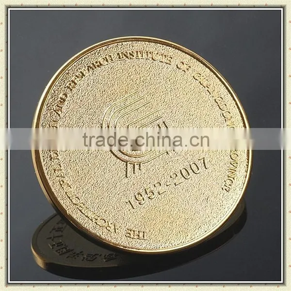 Custom Souvenir Engraved Metal Fake Gold Coin photo-4