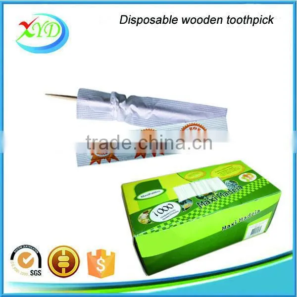 High Quality and Lowest Price 4 Sides Sealed Paper Wrapped Tooth Pick photo-2