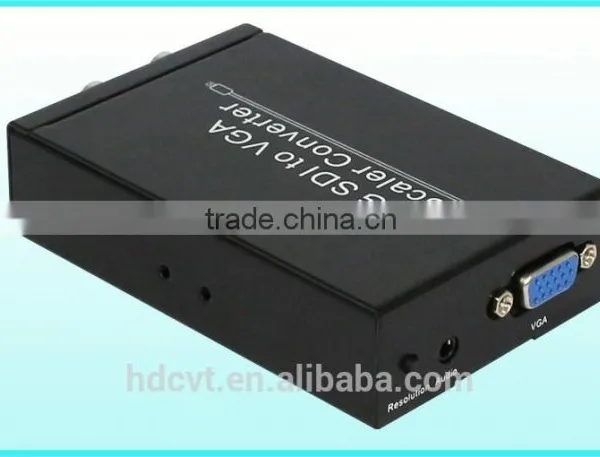 3G SDI to VGA Scaler Converter , 2015 Newest photo-5