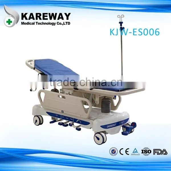 Hospital Patient Hydraulic Emergency Stretcher Trolley Prices