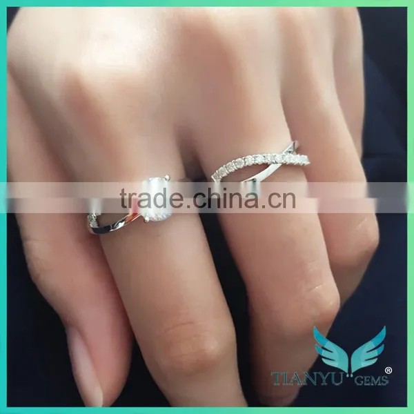 Moissanite Rings Clearance Antique Kay Jewelers Moissanite Fire Moissanite Yellow Gold Engagement Ring Rope Band photo-6