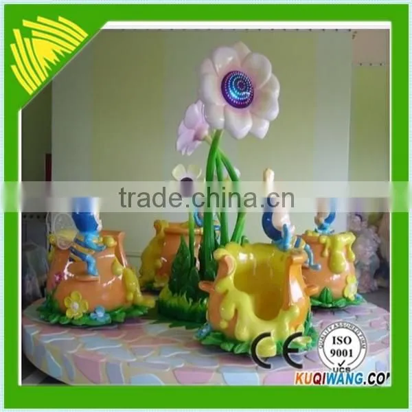 New Design! Amusement Theme Park Rides Coffee Cup Equipments Flower Coffee Cup photo-2