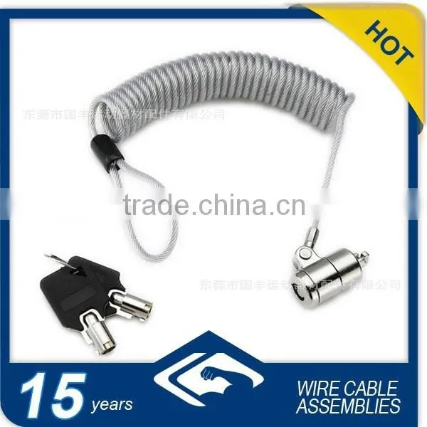 Protection Coil Cable Lock
