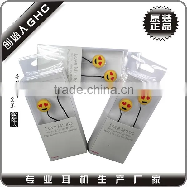 Blister Package Earphone With Embossed Logo for Gift