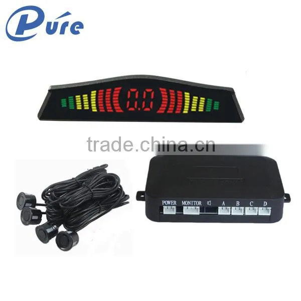 CE RoHS Certification Parking System Ultrasonic Sensor 4 Sensors Car Parking Sensor System photo-4