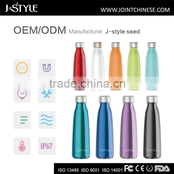J-style Seed Portable Sport Smart Water Bottle Bluetooth App Tracking Your Health Data