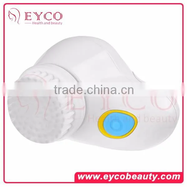 Vibrating Soft Brush Deep Pore Skin Care Electric Facial Face Cleansing Brush Set for Men photo-5