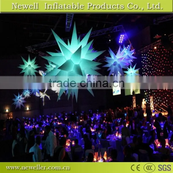 New Type Wedding Decorative Led Inflatable Star For Advertising photo-3