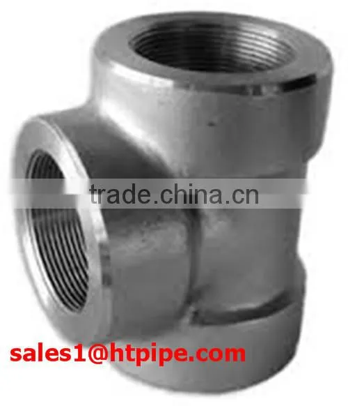 ASTM A182 F12 Threaded Tee ASME B16.11 photo-5