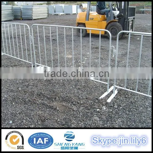 Stable Metal Frame Welded and Galvanized Concert Crowd Control Barrier for Sale photo-4